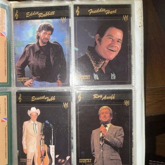 Set of 24 ACM - trading Cards - gene autry, Ernest tub, Roy Acuff - Picture 2 of 14